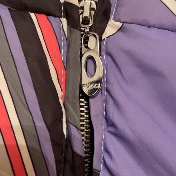 Vintage Pucci Ski Jacket with leather details - Picture 9 of 10